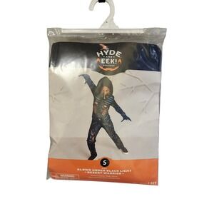 Hyde and EEK Kids Desert Warrior Halloween Costume Glows Black Light Small 6-7